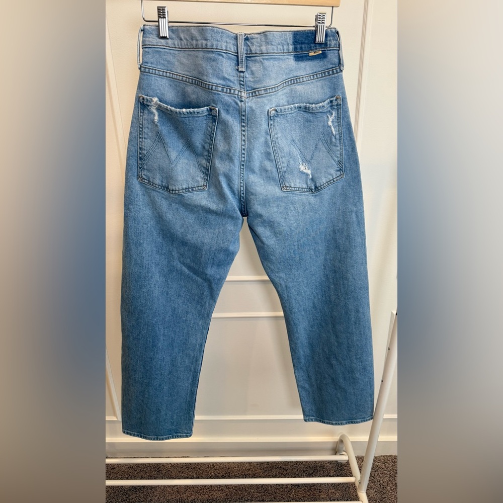 MOTHER Light Blue Denim Jeans